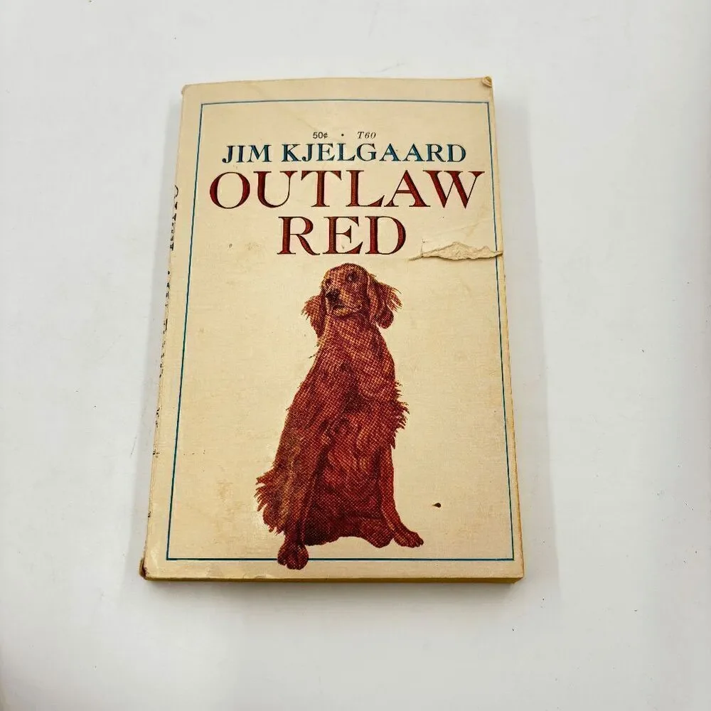 Outlaw Red by Jim Kjelgaard A great‎ dog story 10th printing Scholastic 1969